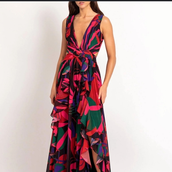 Pat Bo Cut Out Maxi Dress - Picture 2 of 7